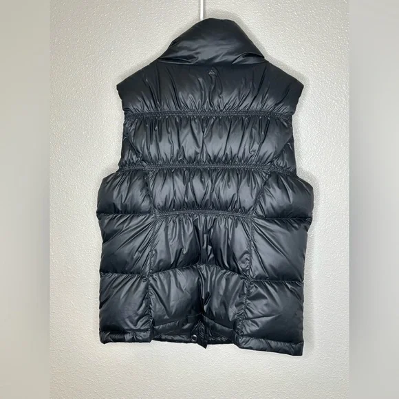 PrAna Women's Molly Down Filled Full Zip Puffer Vest Black - Picture 3 of 6